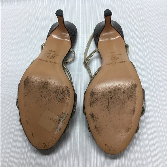 Luciano Padovan Lovely Gold & Reptile Design - Picture 8 of 8